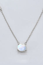 Load image into Gallery viewer, Geometric Moonstone Pendant Necklace
