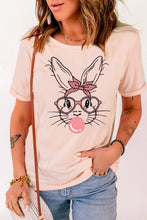 Load image into Gallery viewer, Rabbit Graphic Easter Tee Shirt
