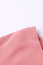 Load image into Gallery viewer, V Neck 3/4 Sleeve High Low Hem Shirt
