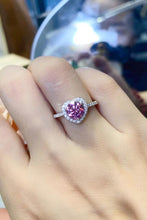 Load image into Gallery viewer, Lifelong Journey 1 Carat Moissanite Heart Ring
