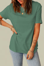 Load image into Gallery viewer, Distressed Round Neck Tee
