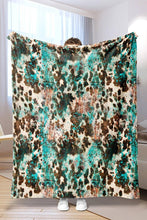 Load image into Gallery viewer, Western Style Pattern Large Flannel Blanket
