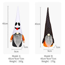 Load image into Gallery viewer, Halloween Decoration Pointed Hat Gnome Ornament
