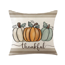 Load image into Gallery viewer, Thanksgiving Pumpkin Sunflower Print Pillowcases Without Filler
