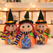 Load image into Gallery viewer, Halloween Decoration Clear Candy Bag Witch Ornaments
