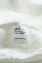 Load image into Gallery viewer, Solid Color Puffy Sleeve Textured Knit Top
