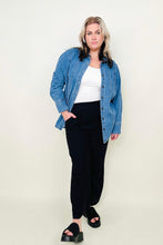 Load image into Gallery viewer, Long Sleeve Denim Shacket
