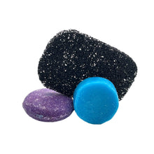 Load image into Gallery viewer, Shampoo &amp; Conditioner Bar Set with Bar Block
