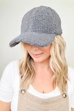 Load image into Gallery viewer, Teddy Fleece Baseball Cap
