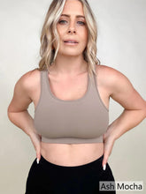 Load image into Gallery viewer, Zenana Padded Racerback Sports Bra

