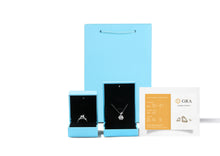 Load image into Gallery viewer, Six-Claw Ring Colored Moissanite 925 Silver Ring (With Box)
