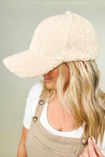Load image into Gallery viewer, Teddy Fleece Baseball Cap
