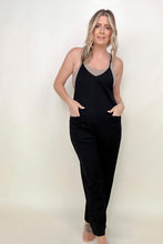 Load image into Gallery viewer, Straight Leg Jumpsuit With Pockets
