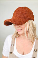 Load image into Gallery viewer, Teddy Fleece Baseball Cap
