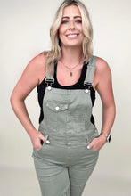Load image into Gallery viewer, Risen High Rise Distressed Straight Overalls

