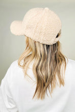 Load image into Gallery viewer, Teddy Fleece Baseball Cap
